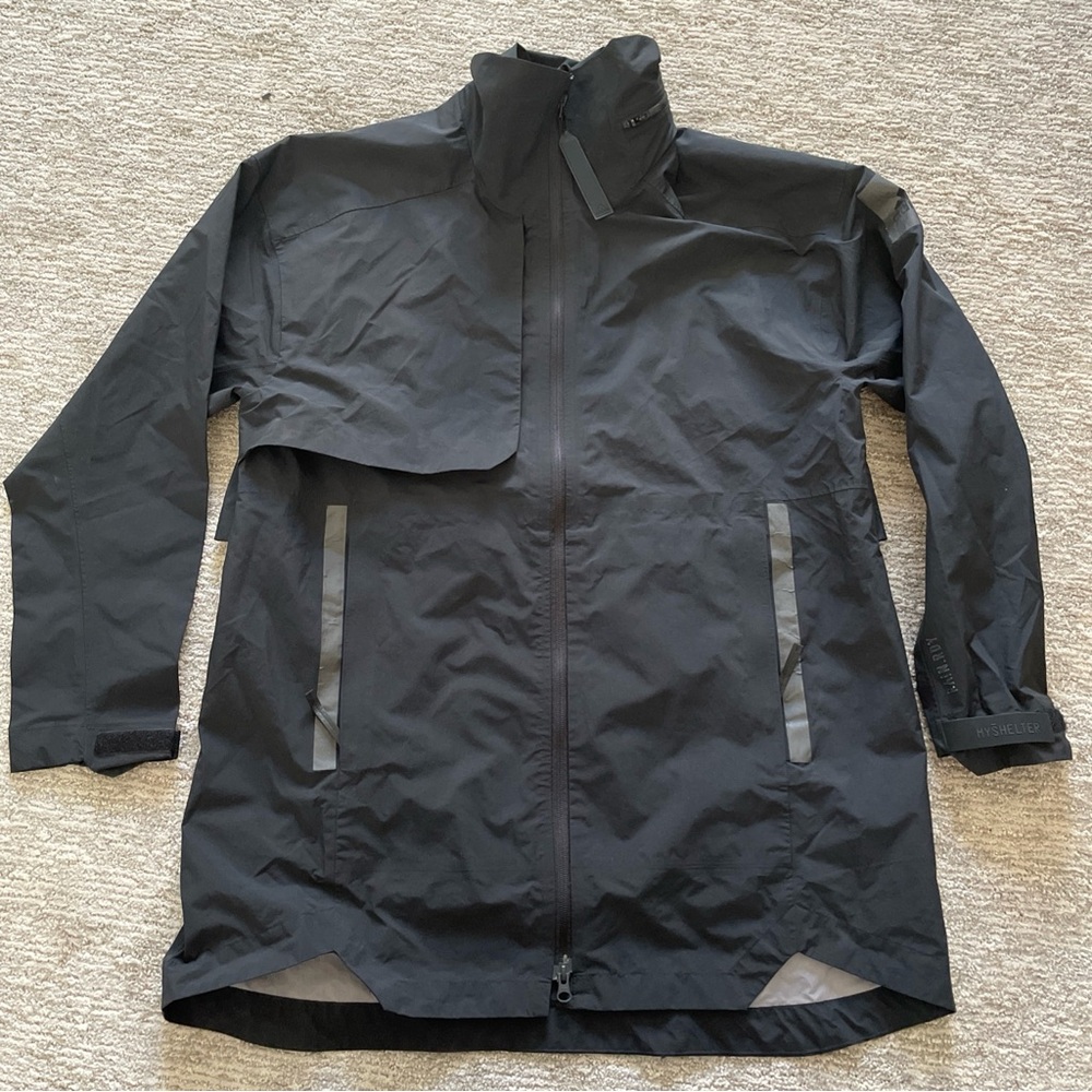 Adidas Raiders Full Zip Long Sleeve Windbreaker Jacket Men’s M Black Vented
